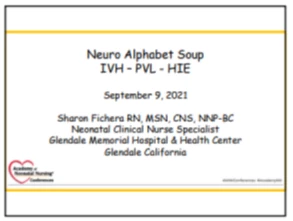 Thumbnail for The Neuro Alphabet Soup in the NICU
