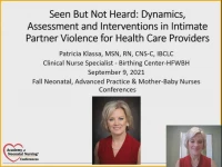 Thumbnail for Seen But Not Heard: Dynamics, Assessment and Interventions in Intimate Partner Violence 