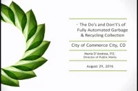 Thumbnail for Do's and Don'ts of Implementing Fully Automated Garbage & Recycling Collection