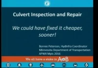Thumbnail for Culvert Inspection and Repair - We Could Have Fixed it Cheaper, Sooner!