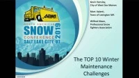 Thumbnail for The Top 10 Winter Maintenance Issues