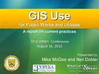 Thumbnail for GIS Use for Public Works Management in the U.S. and Canada - A Report on Current Practice