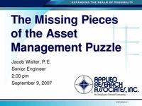 Thumbnail for The Missing Pieces of the Asset Management Puzzle
