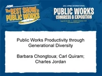 Thumbnail for Public Works Productivity through Generational Diversity