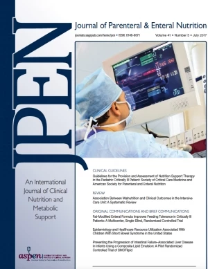 Thumbnail for Journal of Parenteral and Enteral Nutrition (JPEN)