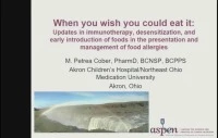 Thumbnail for When Your Eosinophils Spoil Your Dinner: Updates in Food Allergies and Eosinophilic Esophagitis