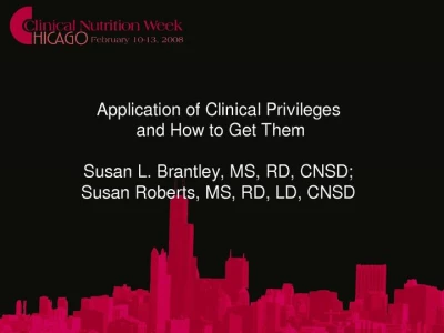 Thumbnail for Application of Clinical Privileges and How to Get Them