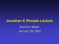 Thumbnail for Rhoads Research Lecture and Awards Ceremony
