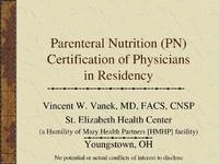 Thumbnail for Nutrition Support Education: Who and How Do We Train?