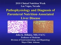 Thumbnail for Parenteral Nutrition Associated Liver Disease (PNALD): Multimodal Options for Early Detection, Prevention and Treatment