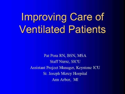 Thumbnail for Improving Patient Safety and Outcomes in the ICU through Care Bundles: A Focus on Team-Driven Protocols