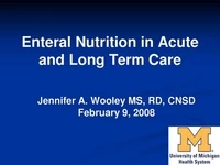 Thumbnail for Enteral Nutrition