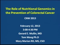 Thumbnail for The Role of Nutrigenomics in the Chemoprevention of Colorectal Cancer