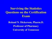 Thumbnail for Surviving the Statistics Questions on the Certification Exam