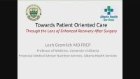 Thumbnail for Nutrition Focused Patient-Centered Care to Optimize Outcomes