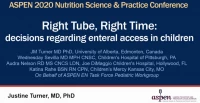 Thumbnail for Right Tube, Right Time: Decisions Regarding Enteral Access in Children (S25)