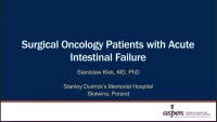 Thumbnail for Expert Consensus on Omega-3 Fatty Acids in Parenteral Nutrition: Continuum of Care – from Hospital to Home Care  - Rebroadcast