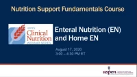 Thumbnail for Enteral Nutrition and Home Enteral Nutrition
