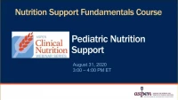 Thumbnail for Pediatric Nutrition Support