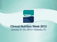 Thumbnail for Post -graduate Course:  Update in Critical Care Nutrition " What is the State of Art?