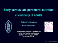 Thumbnail for Late Breaking Studies in Clinical Nutrition