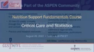 Thumbnail for Critical Care and Statistics