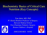 Thumbnail for Nutrition for the Practicing Pediatric Clinician Part 1: Pediatric Critical Care Nutrition