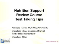 Thumbnail for Nutrition Support Review Course