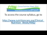 Thumbnail for Research Workshop: The Metabolic Basis of Cancer Nutrition Therapy