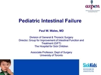 Thumbnail for Pediatric Intestinal Failure and Transplant
