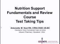Thumbnail for Nutrition Support Fundamentals and Review Course