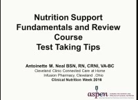 Thumbnail for Nutrition Support Fundamentals and Review Course