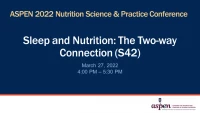 Thumbnail for Sleep and Nutrition: The Two-way Connection (S42)