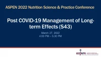 Thumbnail for Post COVID-19 Management of Long-term Effects (S43)