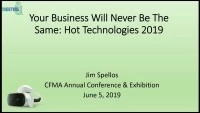 Thumbnail for Your Business Will Never Be the Same:  Hot Technologies 2019