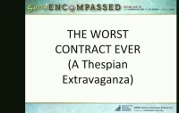 Thumbnail for The Worst Contract Ever!