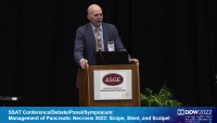 Thumbnail for SSAT Conference/Debate/Panel/Symposium: Management of Pancreatic Necrosis 2022: Scope, Stent, and Scalpel