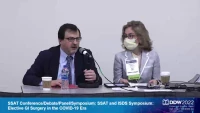 Thumbnail for SSAT Conference/Debate/Panel/Symposium: SSAT and ISDS Symposium: Elective GI Surgery in the COVID-19 Era