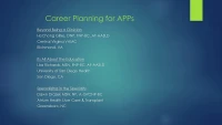 Thumbnail for Career Planning for APPs