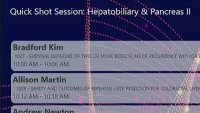 Thumbnail for Quick Shot Session: Hepatobiliary & Pancreas II