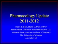 Thumbnail for Pharmacology Update