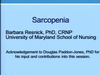 Thumbnail for Sarcopenia