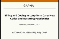Thumbnail for Updates in Billing for Geriatric Practice