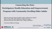 Thumbnail for Connecting the Dots: Participatory Health Education and Empowerment Program with Community-Dwelling Older Adults