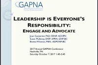 Thumbnail for Leadership Is Everyone’s Responsibility: Engage and Advocate