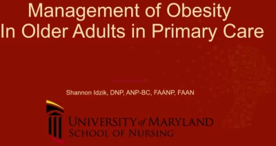 Thumbnail for Management of Obesity in Older Adults in Primary Care
