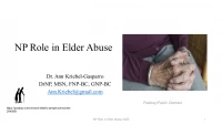 Thumbnail for The NP Role in Elder Abuse