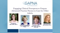 Thumbnail for Engaging Clinical Preceptors to Prepare Advanced Practice Nurses to Care for Older Adults