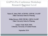 Thumbnail for Research Workshop: Research Beginner Level