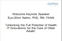 Thumbnail for Unlocking the Full Potential of Health IT Innovation for the Care of Older Adults